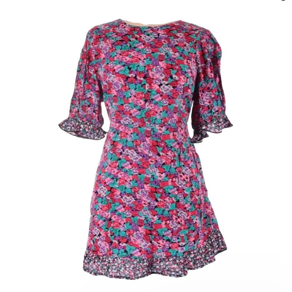 📣 Last Call 📣 Rixo for Target floral mini dress size 6 EUC